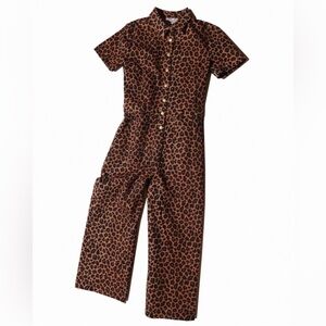 THE KIT l Heidi Jumpsuit | Spot Me - nwt size small leopard